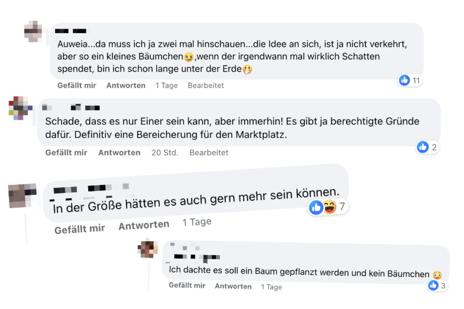 Die Kommentare auf Facebook zeigen: Die Chemnitzer sind geteilter Meinung.
