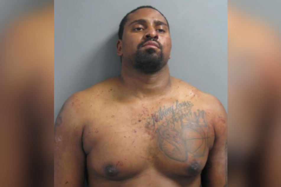 Rashad Akeem Thompson (34) allegedly beat his girlfriend's son to death with a hammer.