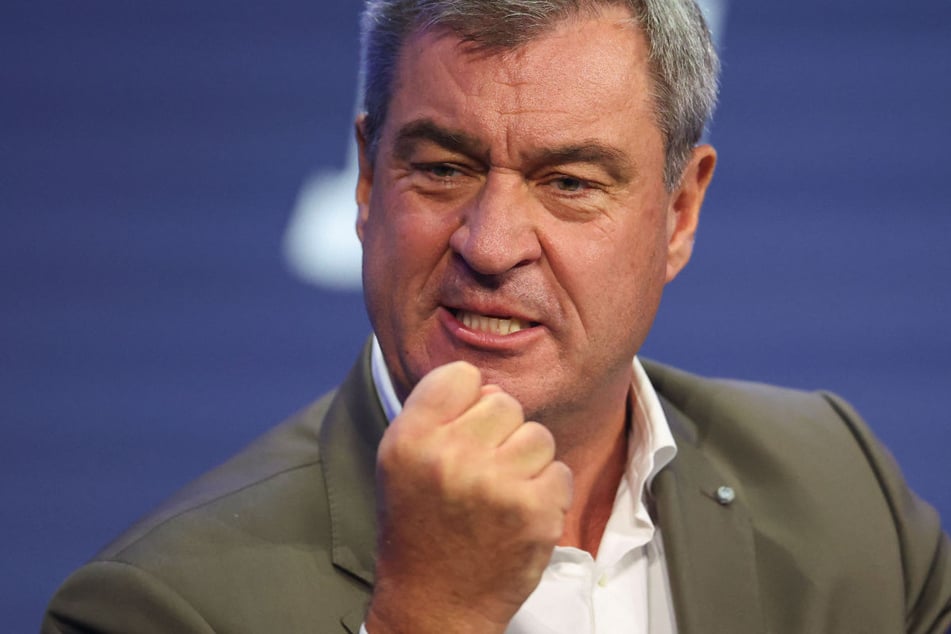 Markus Söder (59, CSU) hat einer Regierung der Linken in Berlin den Kampf angesagt.