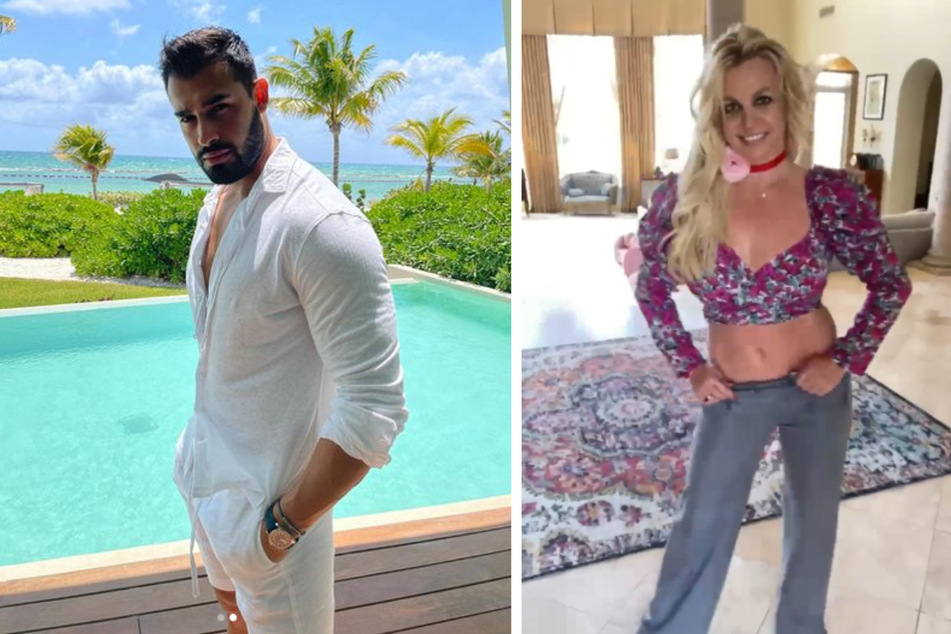 Voller Vorfreude präsentierte Britney Spears (40) ihren (noch sehr kleinen) Babybauch. Auch ihr Partner Sam Asghari (28) zeigte sich begeistert.