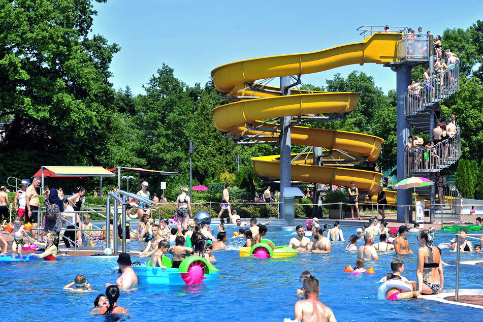 Im Freibad Gablenz wird am Sonntag gefeiert! (Archivbild)