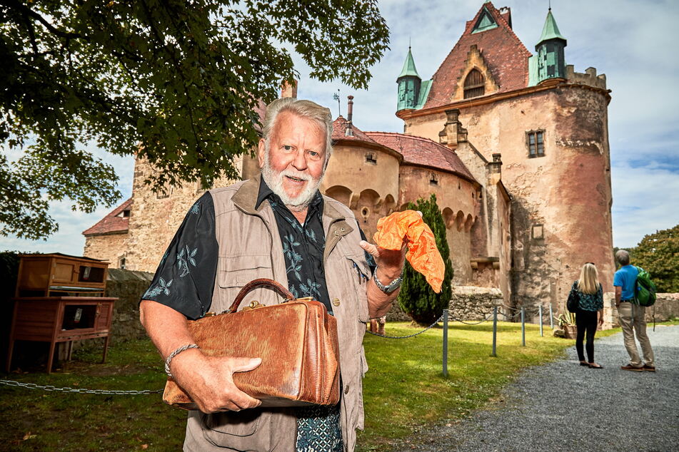Dr. Peter Kersten (80) ist untrennbar mit Schloss Kuckuckstein in Liebstadt verbunden.