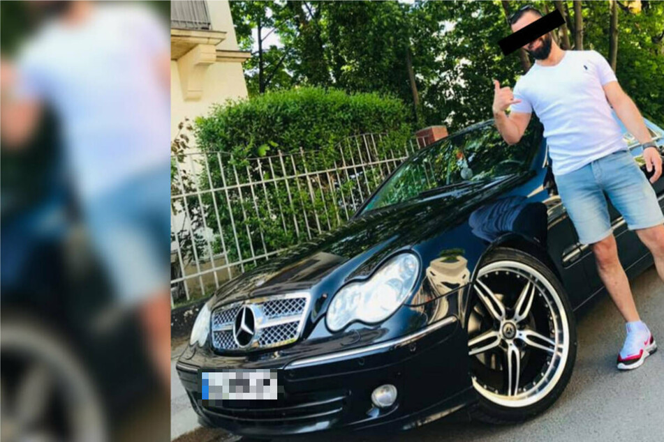 Der Syrer Mohammad F. (31) protzte gern mit seinem Mercedes.