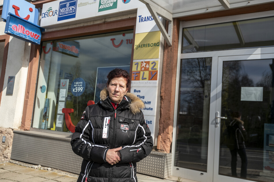 Düstere Vorahnungen füe die Nach-Corona-Zeit: Reisebürochefin Elke Dörn (54).