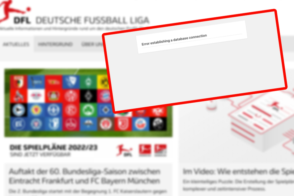 Bundesliga-Spielplan löst Panne bei DFL aus! Seite bricht kurz vor Präsentation zusammen