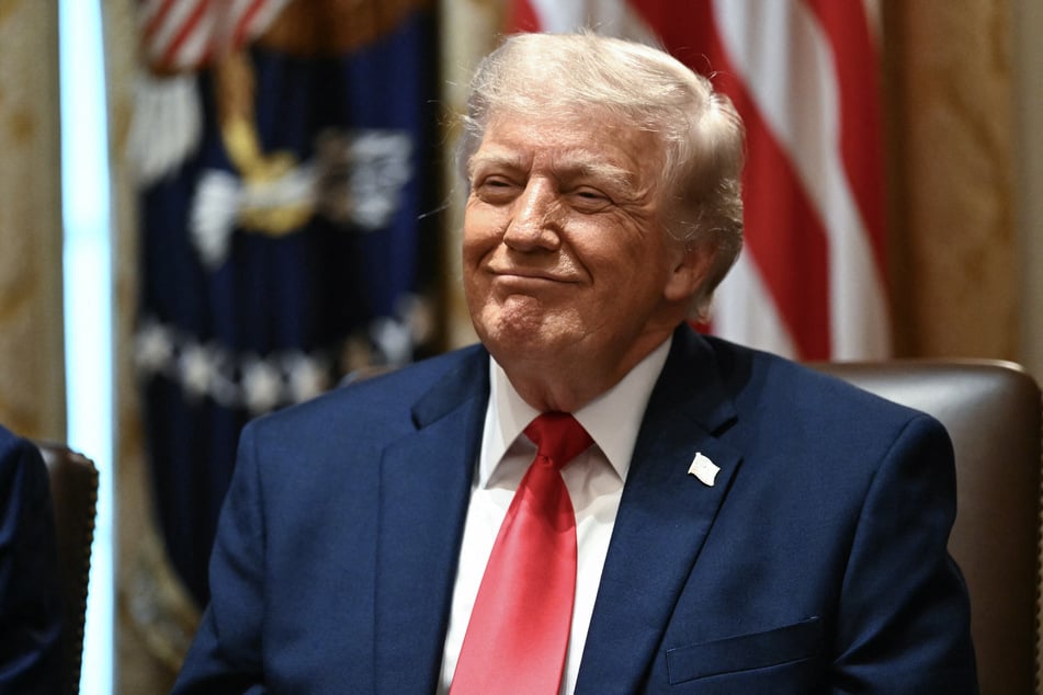 President Donald Trump shared an image on social media showing off a "Golden Dome for the White House."