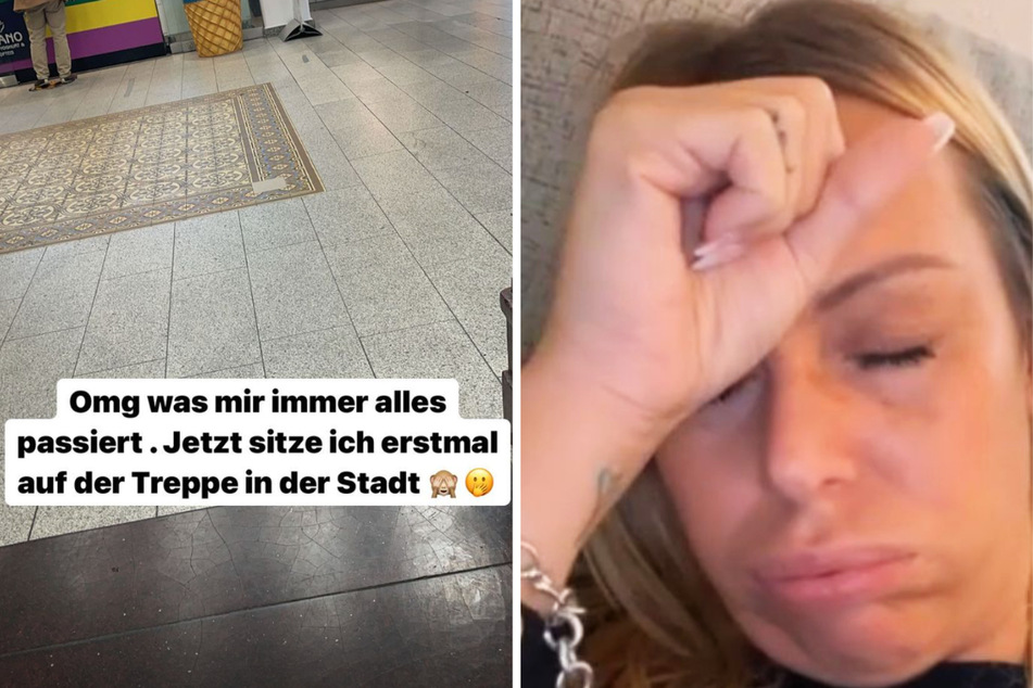 TV-Auswanderin Julia Holz (35) ist mitten in der Stadt gestürzt und von den Zeugen vor Ort nur angeglotzt worden.