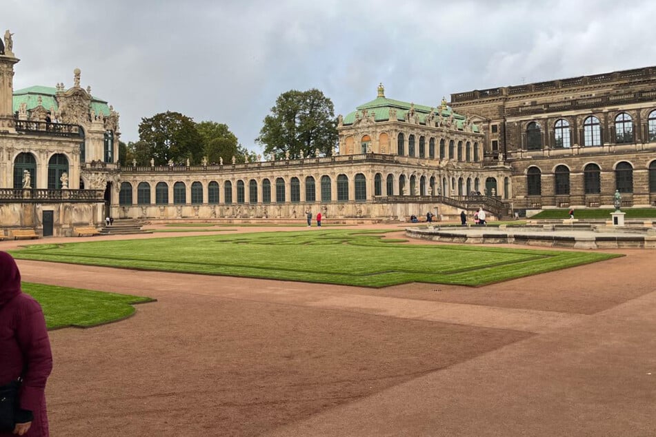 Von einer riesigen Baustelle war bereits am Montag nichts mehr zu sehen.