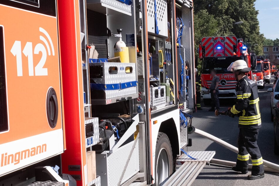 Rund 50 Einsatzkräfte waren vor Ort.