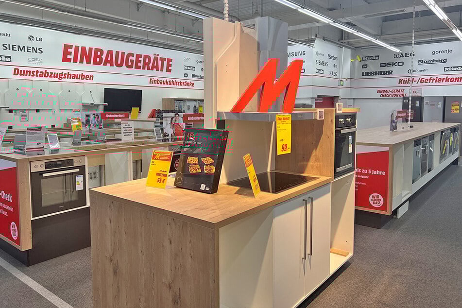 Auch Einbaugeräte gibt's zu Tiefpreisen.