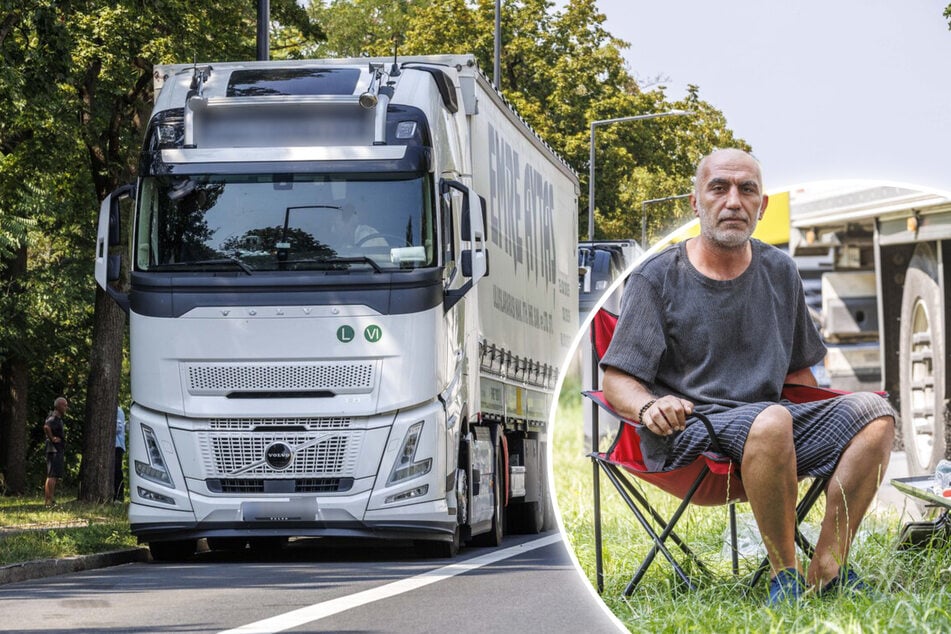 Dresden: Anwohner genervt, Ämter überfordert: Wieder Trucker-Stress an der Stauffenbergallee