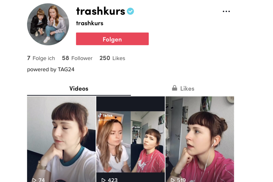 Witzige Clips von Lena und Tessa gibt's auch auf TikTok!