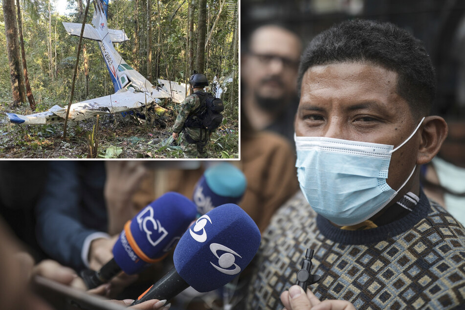 Kinder überleben nach Flugzeug-Absturz 40 Tage im Dschungel: Polizei nimmt Vater fest