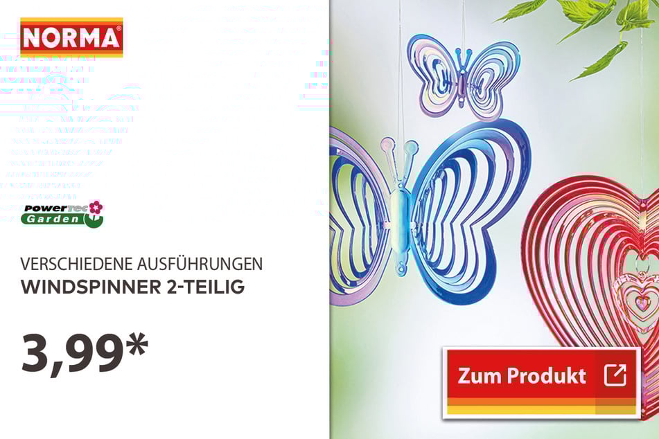 Windspinner 2-teilig für 3,99 Euro