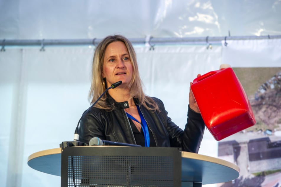 Bauunternehmerin Linda Hüttner (47).