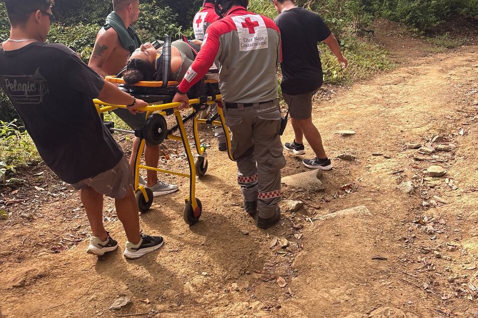 Nach dem Vorfall wurde Kiara Diaz ins Krankenhaus gebracht.