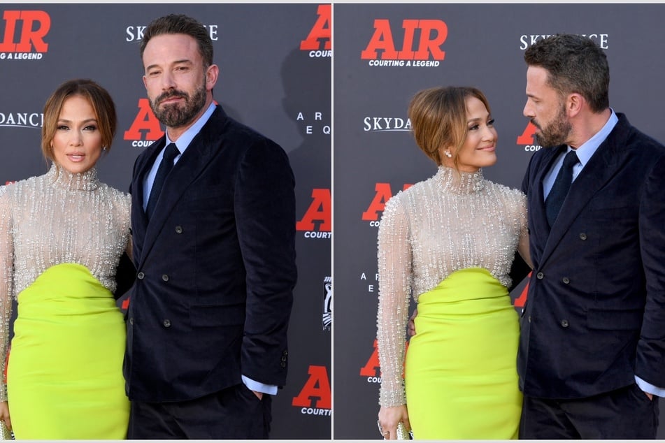 Ben Affleck (r) is a lucky man per his latest interview about his wife, Jennifer Lopez!