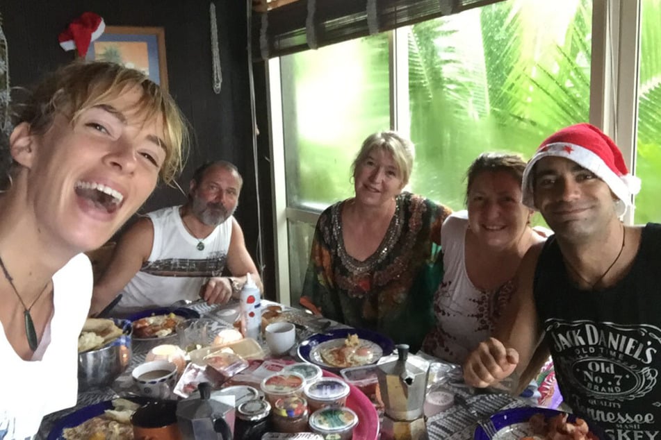 Andere Speisen, aber ganz viel Spaß: Weihnachtsessen in der Südsee.