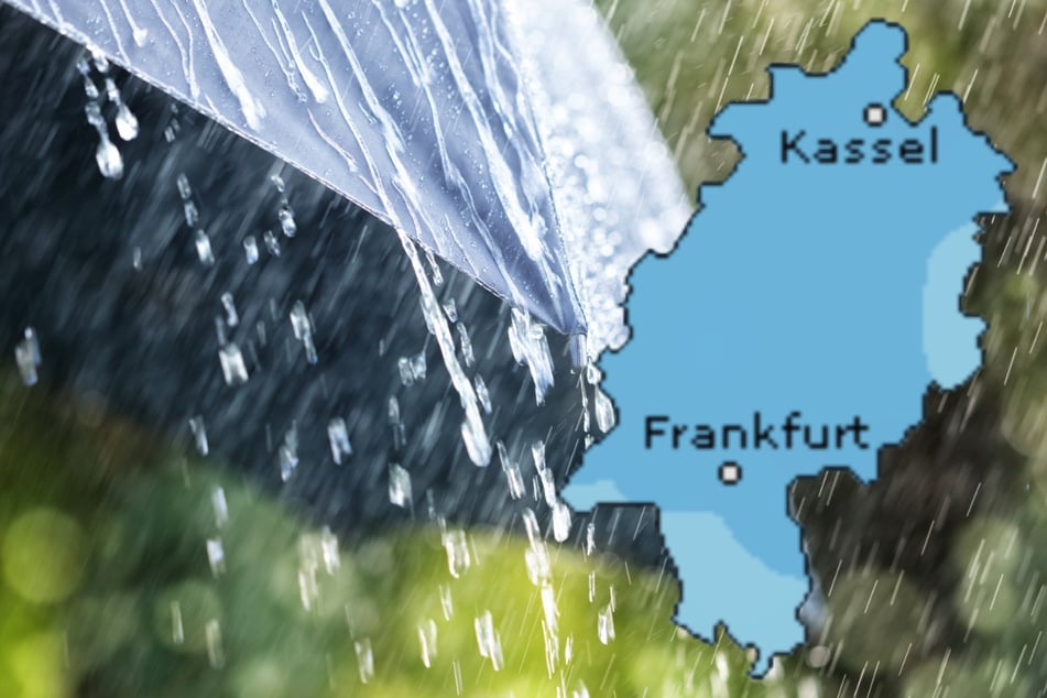 Insbesondere am Sonntag muss in Hessen mit einem erhöhten Niederschlagsrisiko gerechnet werden, wie auch der Dienst Wetteronline.de (Grafik) vorhersagt.