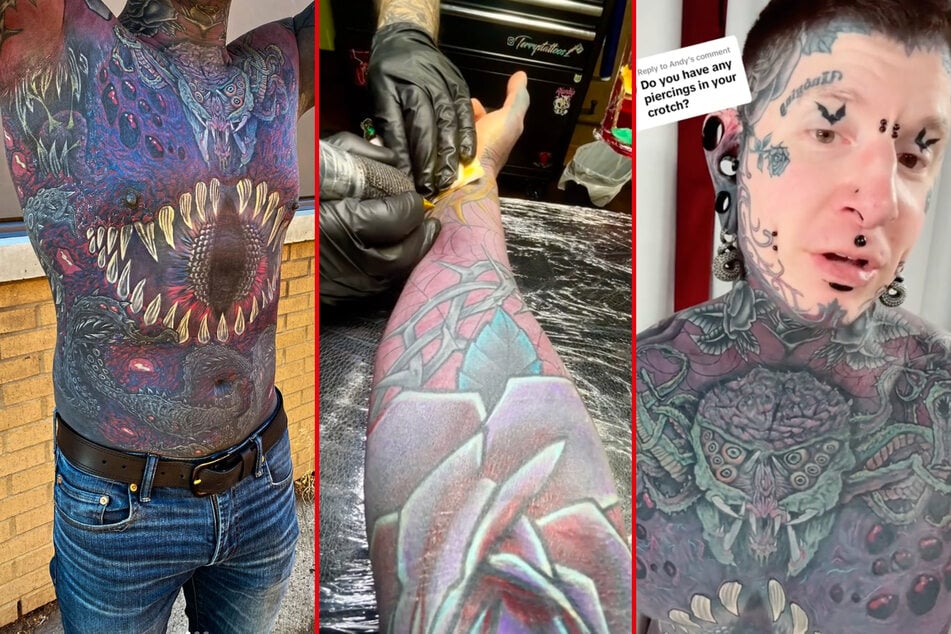 Tattoo and body mod enthusiast Remy has multiple genital piercings.