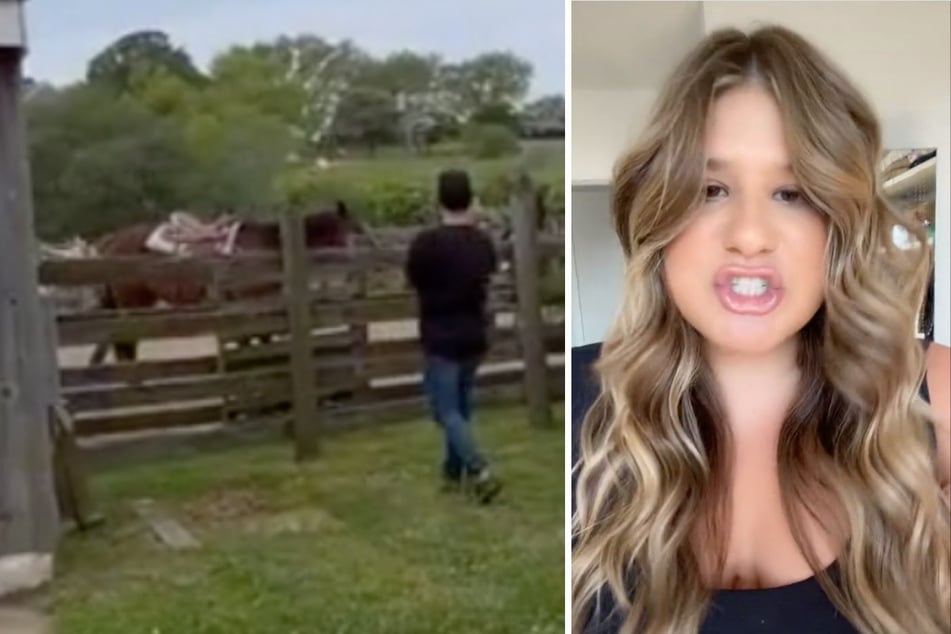 TikTok star gets kicked out and called a "fat b**ch" by horse ranch