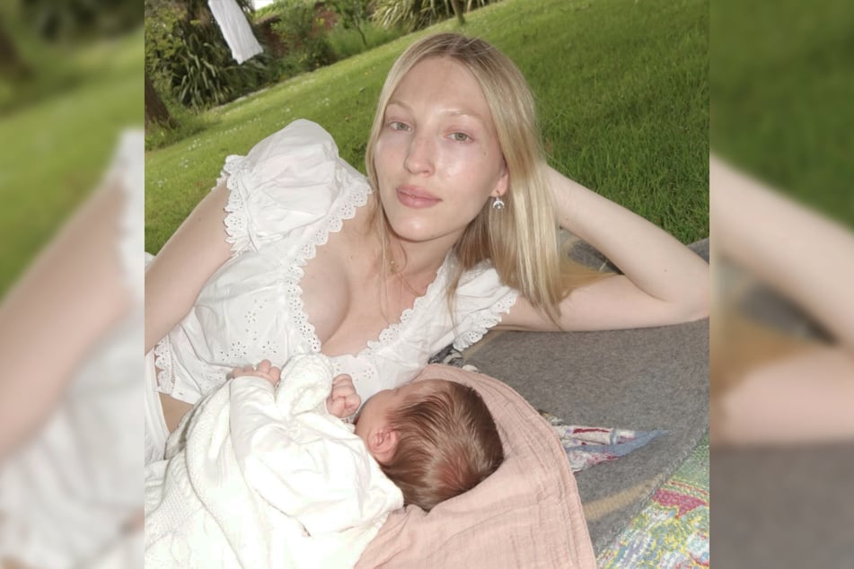 Das Model Ella Richards (30) und der Fotograf Sascha von Bismarck (31) begrüßten Ende Mai ihre erste gemeinsame Tochter Luna.
