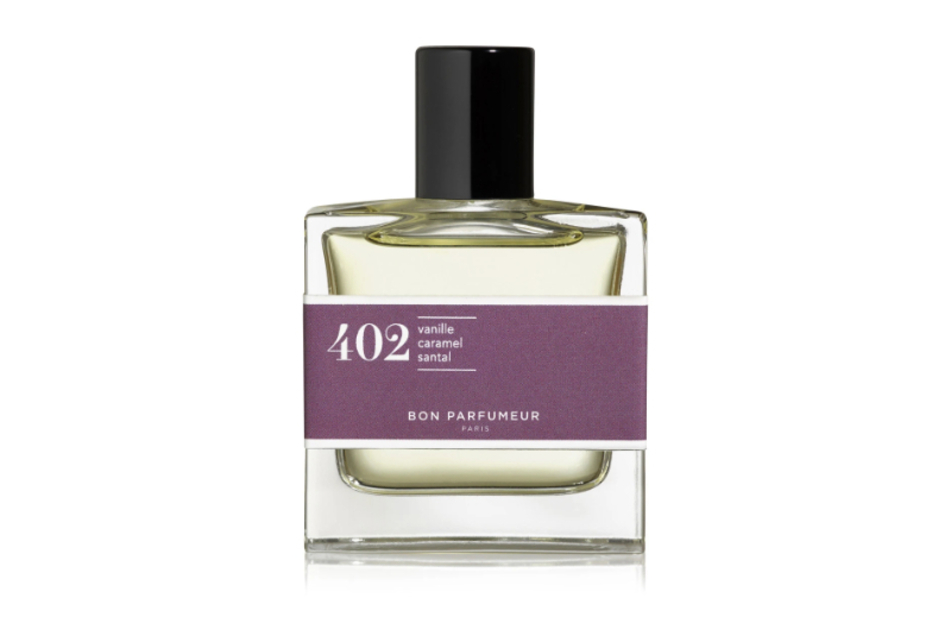 402 Vanilla Caramel Santal is best suited for the fall and winter season.