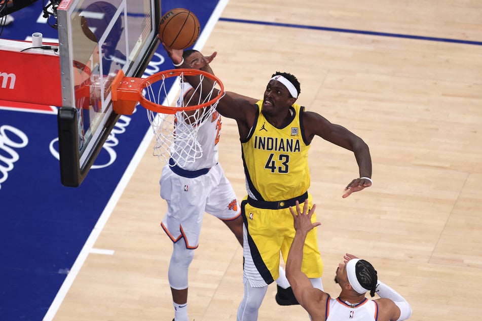 The series now moves to Indianapolis with the Pacers in control after Pascal Siakam led them with a playoff career-high 39 points.