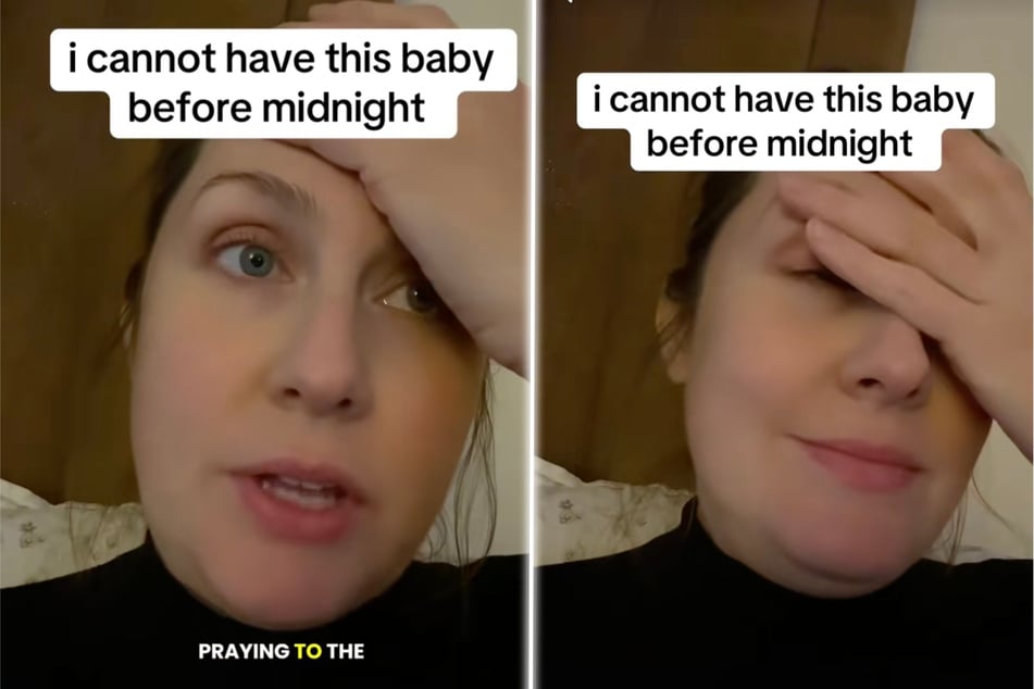 Al Sienkiewicz (38) wollte ihr Baby nicht vor dem 10. Dezember zur Welt bringen.