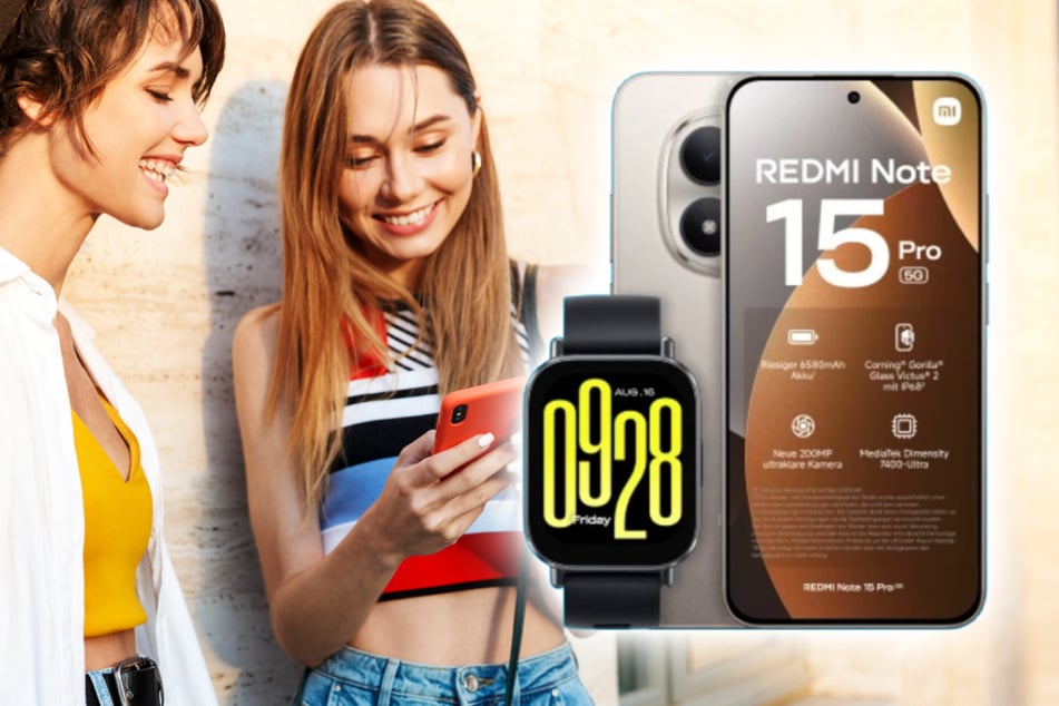 Dieser Xiaomi Redmi Note 15 Deal mit gratis Watch 5 Active für nur 9,99 Euro ist der Geheimtipp