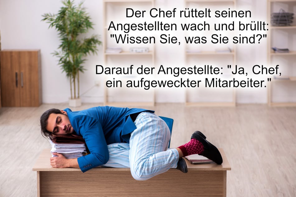 Aufgeweckt - im doppelten Sinne.