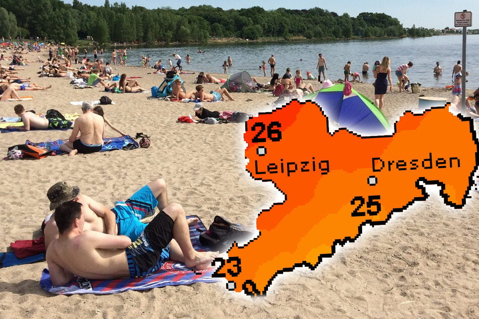 Sonne satt in Sachsen: Der August verabschiedet sich mit bestem Badewetter