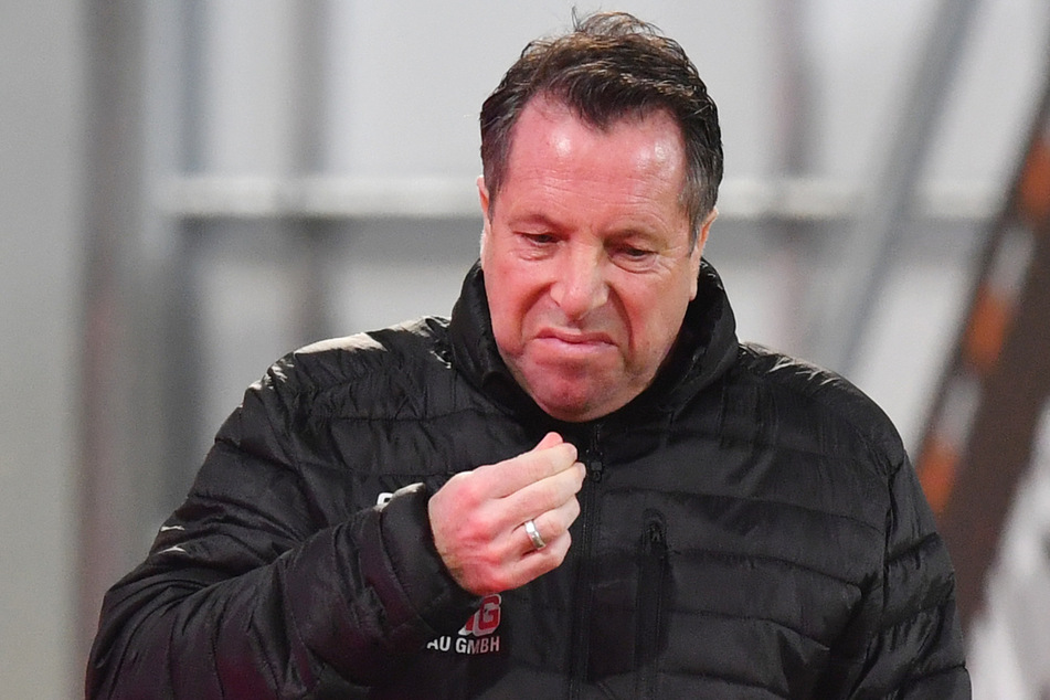 Dynamo-Trainer Markus Kauczinski (51) schmeckte die Partie gegen München nicht besonders.