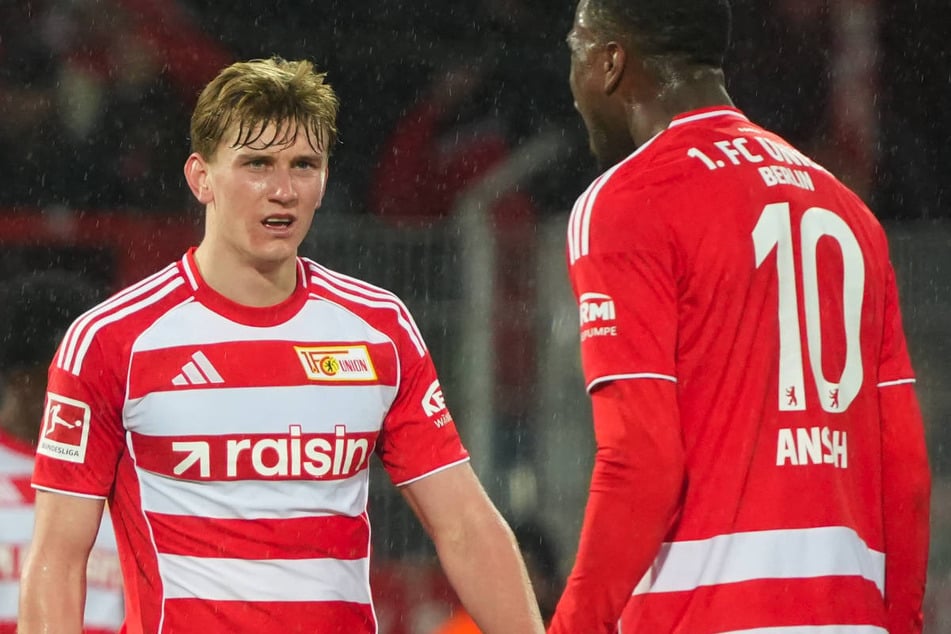 Aljoscha Kemlein (l.) und Ilyas Ansah (beide 21) sind zwei Spieler der Zukunft bei Union Berlin.