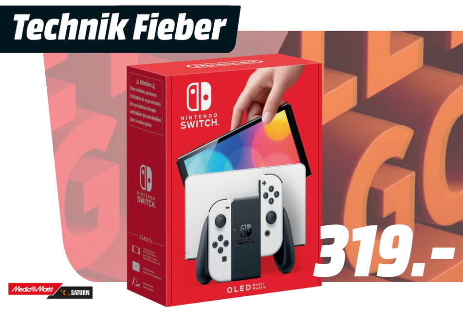 Nintendo OLED-Switch für 319 Euro.