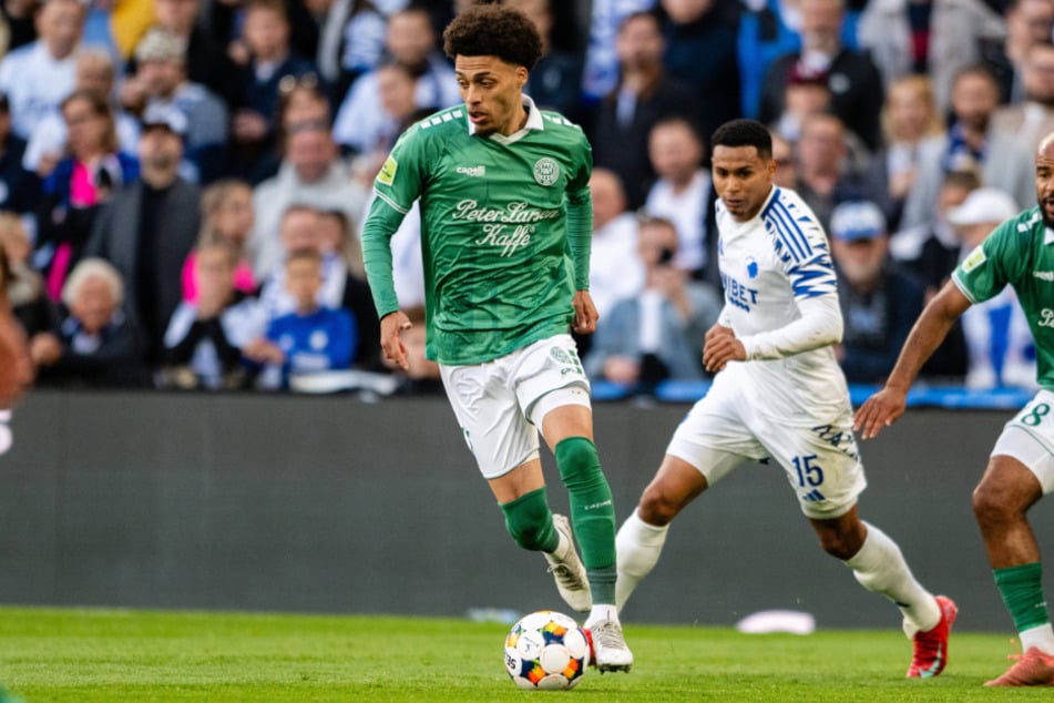 Serginho (24, l.) von Viborg FF soll das Interesse des HSV und anderer europäischer Klubs geweckt haben.