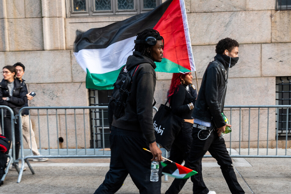 Protests regarding the Israel-Gaza war have been held on college campuses amid rising tensions in the US.