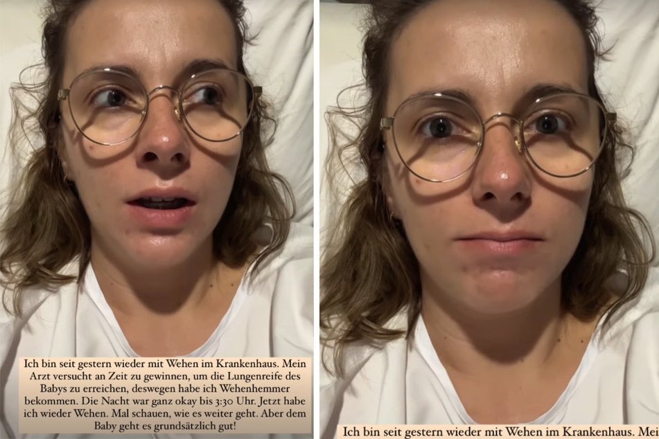 Auf Instagram meldete sich Anna Heiser (32) mit den beunruhigenden Nachrichten.
