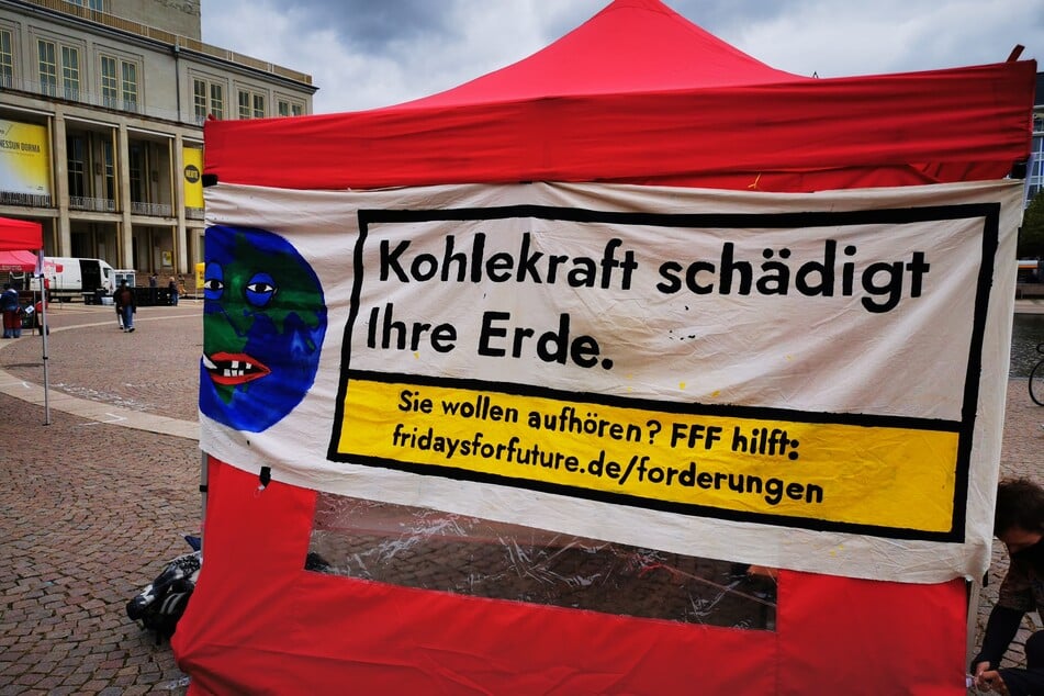 Globaler Klimastreik in Leipzig: Aktivisten demonstrieren für Verkehrswende