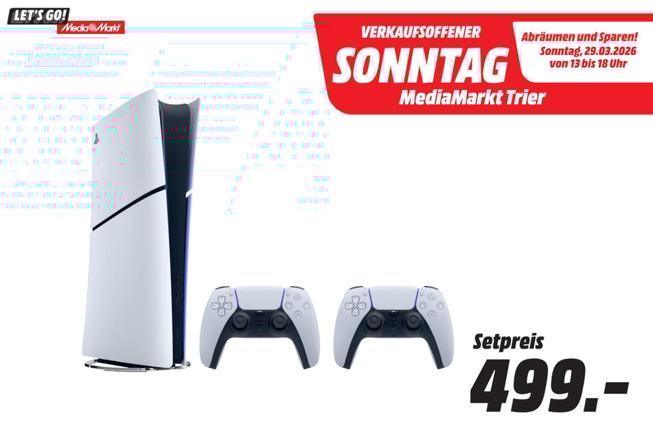Sony PlayStation 5 im Set für 499 Euro.