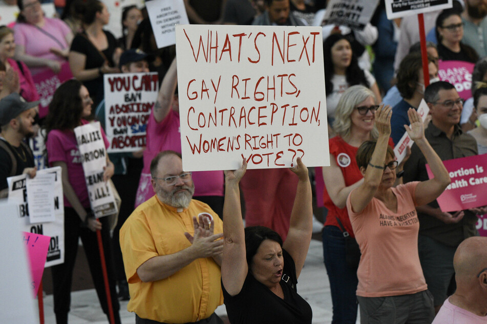 Providence was one of many US cities to stage protests on Friday and Saturday.