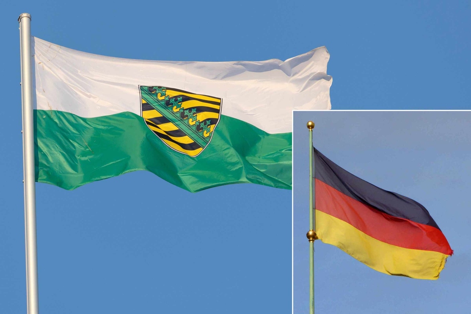 Die sächsische und die Deutschlandfahne sollte vor allen Schulen im Freistaat wehen. Die Landtagsabgeordneten erteilten dem AfD-Antrag eine Abfuhr.