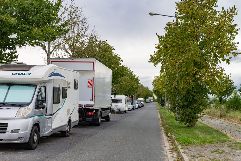 Die Bahntrasse soll verlängert werden und künftig über die Straße "An den Ellerwiesen" führen.