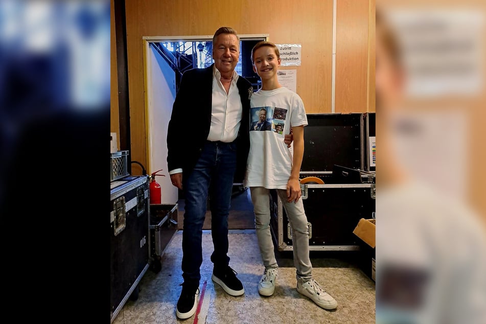 2023 durfte der Schüler sein Idol Roland Kaiser (73) sogar höchstpersönlich treffen: "Er ist wirklich so herzlich."