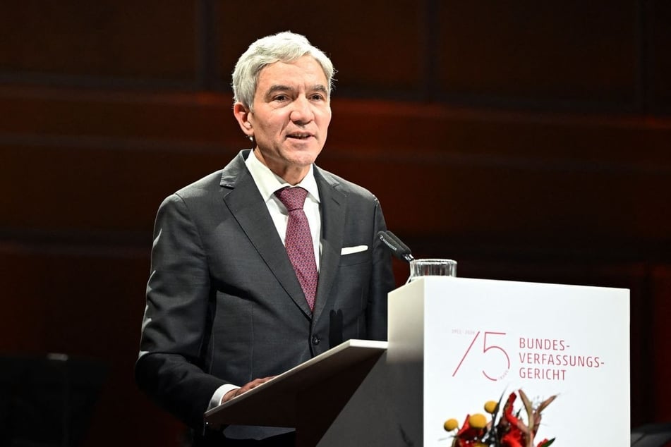 Stephan Harbarth (54) sprach über die Begrenzung von Macht durch Recht.