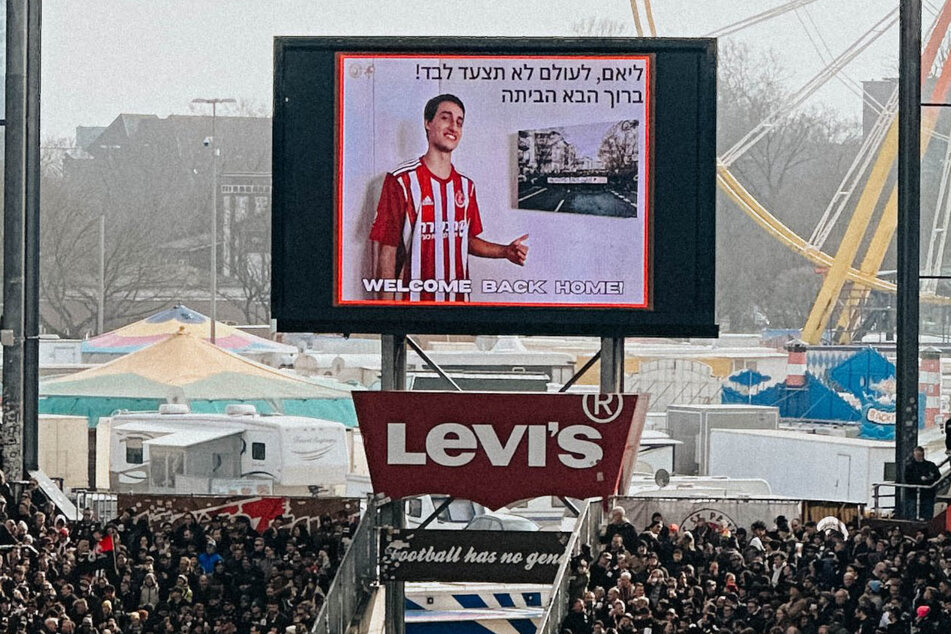 Das Millerntor begrüßt Liam Orr (18).