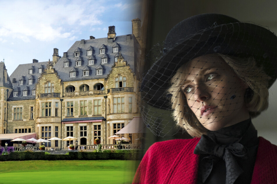 Hollywood in Deutschland: Schlosshotel ist Kulisse für Film über Prinzessin Diana