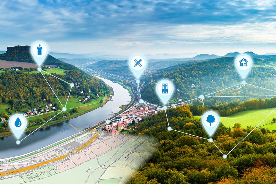 Die digitale Kopie des Freistaates ist zunächst für planerische Aufgaben bedeutsam. Doch er ermöglicht vielfältige Anwendungen, ohne das Original aufsuchen zu müssen.