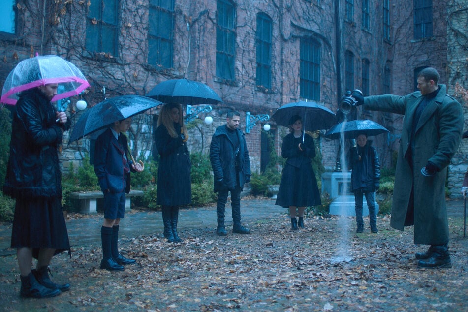 The Umbrella Academy is based on a series of comic books created by My Chemical Romance frontman, Gerard Way.