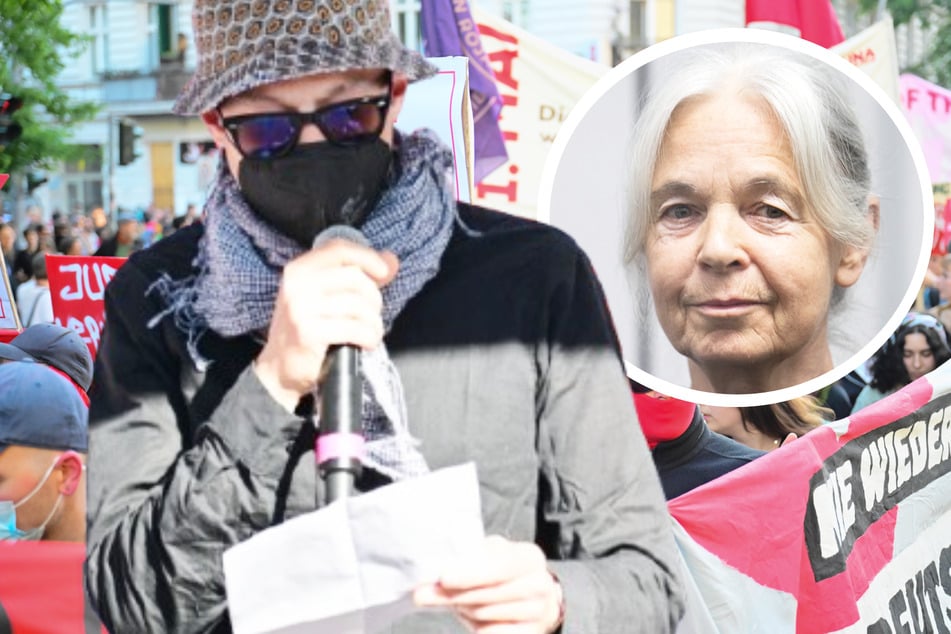 Grüße von Klette bei Mai-Demo: Ex-RAF-Terroristin wettert über Israel und Ukraine-Krieg